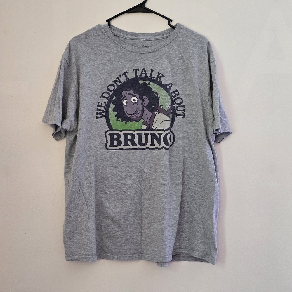 Disney Women's XL Gray Encanto We Don't Talk About Bruno Tee